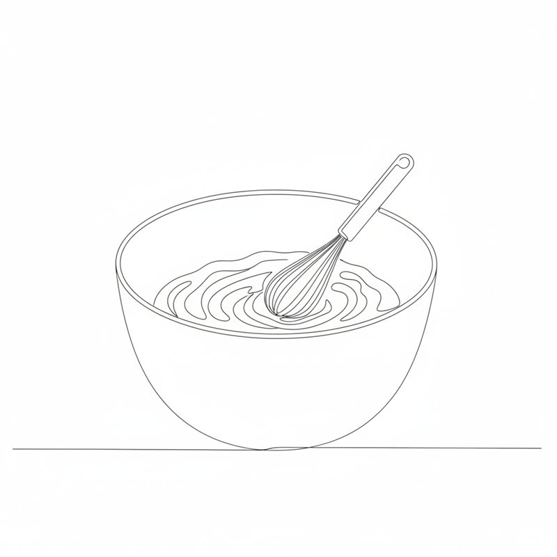 Ilustracja: skyr, jajka i tarty ser miksowane w misce trzepaczką