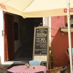 Patio żydowskiej restauracji Mandragora przy Rynku 10 na lubelskim Starym Mieście